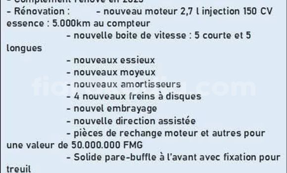 Acheter Occasion Voiture UAZ 469 Bleu à Sambava, Sava