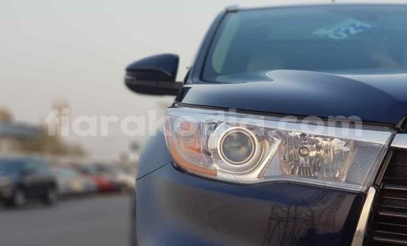 Hividy Toyota Highlander Blue Car in Import - Dubai in Diana Hividy Toyota Highlander Blue Car in Import - Dubai in Diana