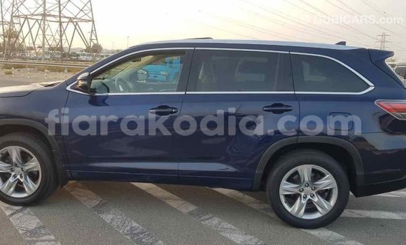Hividy Toyota Highlander Blue Car in Import - Dubai in Diana Hividy Toyota Highlander Blue Car in Import - Dubai in Diana