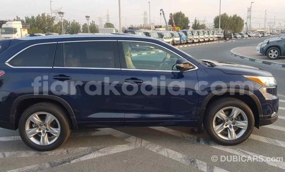 Hividy Toyota Highlander Blue Car in Import - Dubai in Diana Hividy Toyota Highlander Blue Car in Import - Dubai in Diana