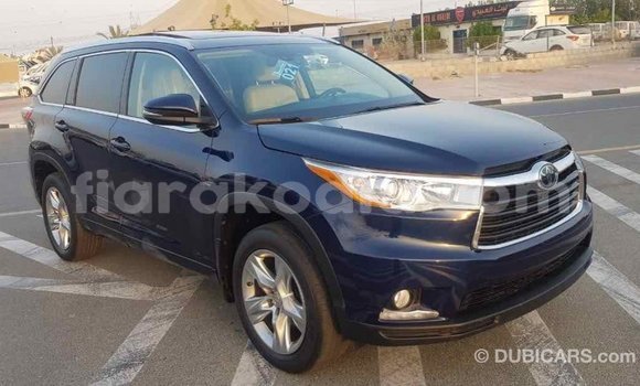 Hividy Toyota Highlander Blue Car in Import - Dubai in Diana Hividy Toyota Highlander Blue Car in Import - Dubai in Diana