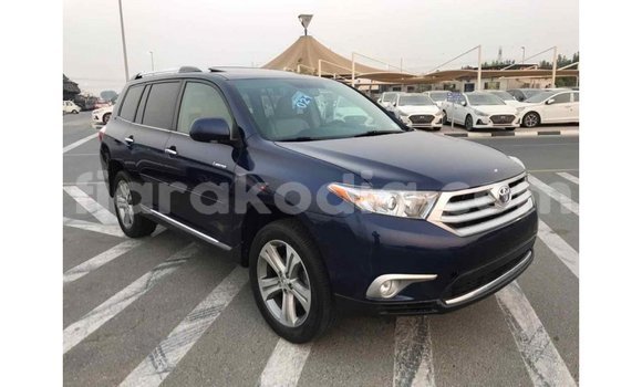 Hividy Toyota Highlander Blue Car in Import - Dubai in Diana Hividy Toyota Highlander Blue Car in Import - Dubai in Diana