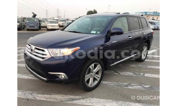 Hividy Toyota Highlander Blue Car in Import - Dubai in Diana Hividy Toyota Highlander Blue Car in Import - Dubai in Diana
