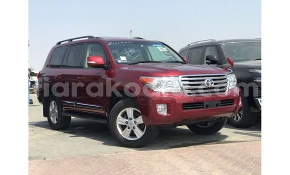 Buy Import Toyota Land Cruiser Red Car in Import - Dubai in Diana