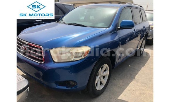 Buy Import Toyota Highlander Blue Car in Import - Dubai in Diana Buy Import Toyota Highlander Blue Car in Import - Dubai in Diana